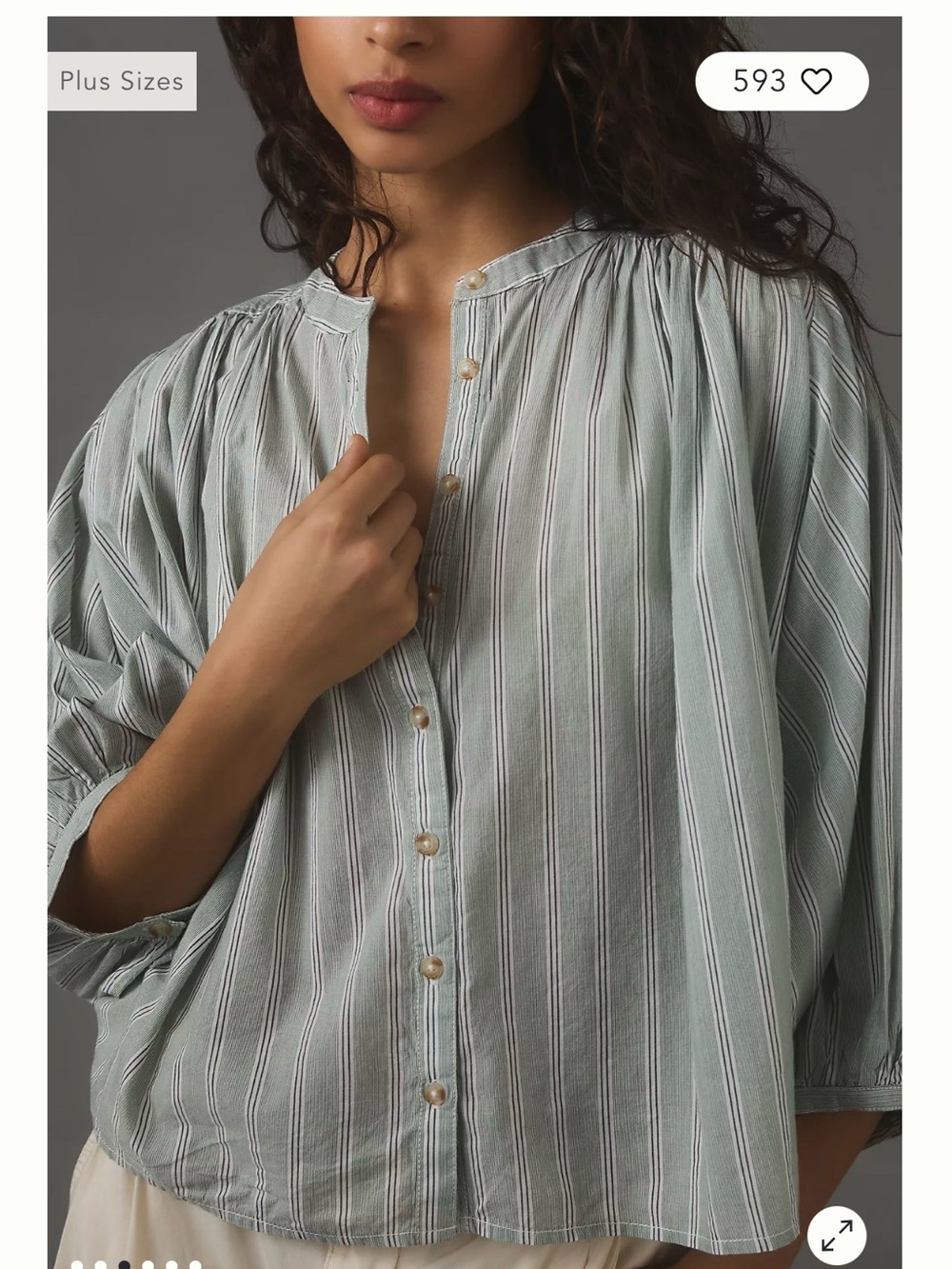 The Sidney Batwing Blouse by Pilcro: Shrunken Edition